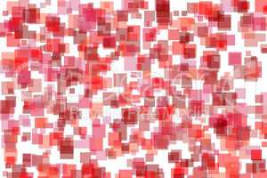 Abstract red squares illustration background