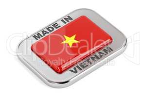 Made in Vietnam shiny badge