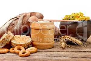 Food products made from wheat