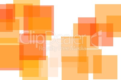 Abstract orange squares illustration background