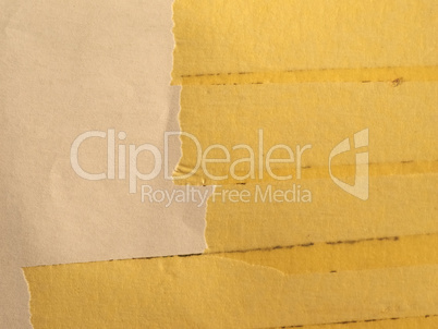 yellow paper adhesive tape texture background