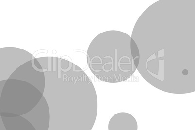 Abstract circles illustration background