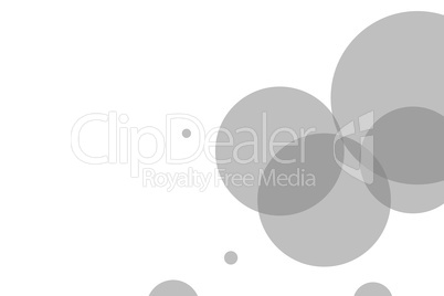 Abstract circles illustration background