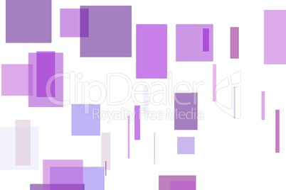 Abstract violet squares illustration background