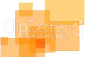 Abstract orange squares illustration background