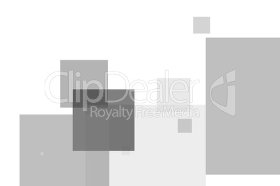 Abstract grey squares illustration background