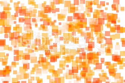 Abstract orange squares illustration background