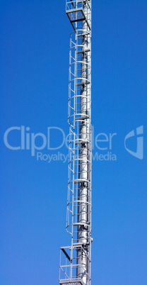 lighting mast at day