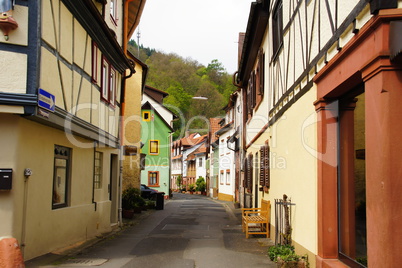 Gasse in Amorbach