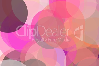 Abstract grey pink circles illustration background