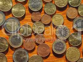Euro coins, European Union