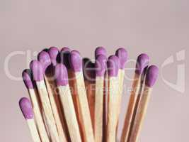 matches sticks for lighting fires