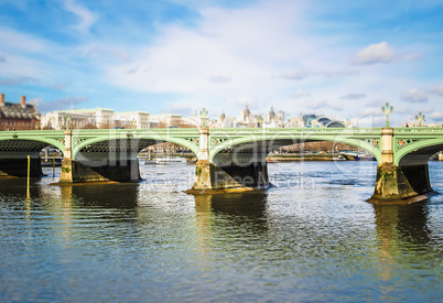 Westminster Bridge in London