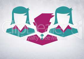 Business people icons