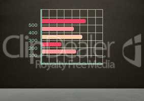 colorful grid chart statistics