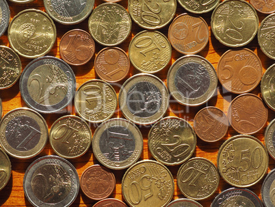 Euro coins, European Union