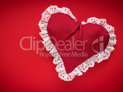 Valentines Day, red heart shape