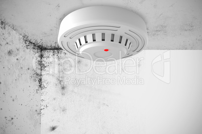 Composite image of smoke alarm