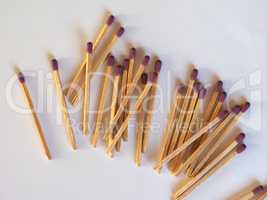 matches sticks for lighting fires