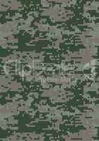 Digital dark green military camouflage texture background