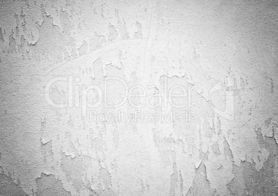 Gray retro concrete grunge wall background with details