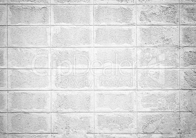 Gray retro concrete grunge wall background with details