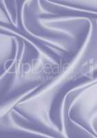 Blue fabric textured silk textile background with fold shadow