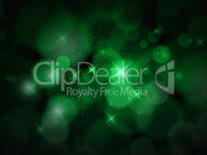 Abstract Christmas green elegant blurred bokeh effect background