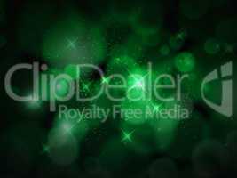 Abstract Christmas green elegant blurred bokeh effect background