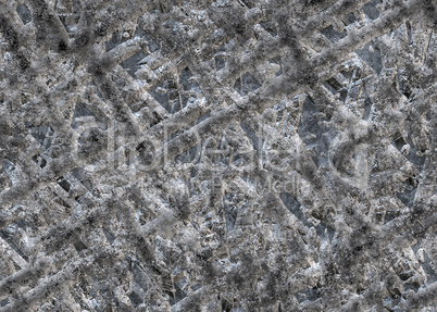 Grunge grey rock wall with detail texture