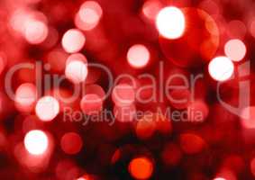 Christmas red bokeh glittering bright abstract background