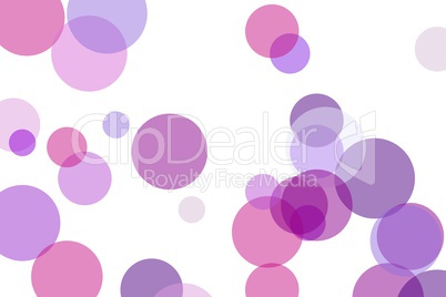 Abstract violet circles illustration background