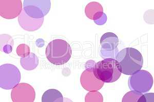 Abstract violet circles illustration background
