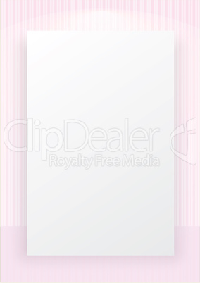 Pink striped line pattern wallpaper with white space background