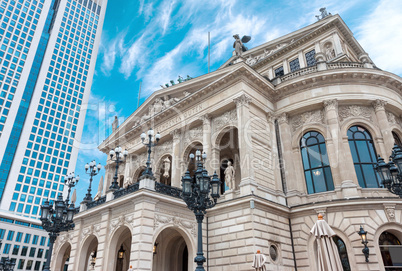 The Alte Oper Frankfurt am Main city opera house