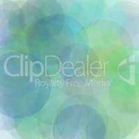 Abstract blue green grey circles illustration background