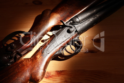Old Hunting Shotguns