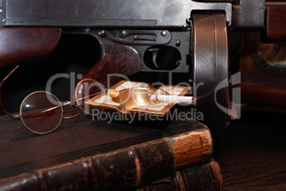 Old USA Submachine Gun