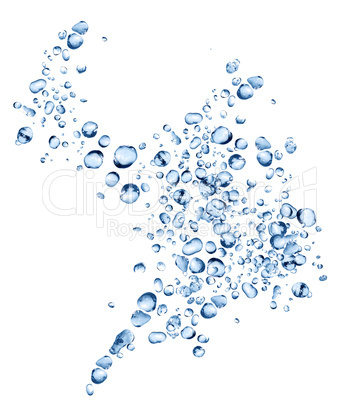 Abstract Water Drops