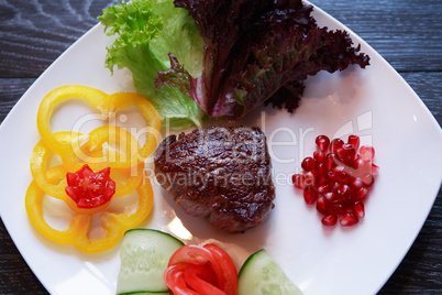 Grilled Meat And Vegetables