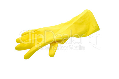 Yellow Rubber Glove