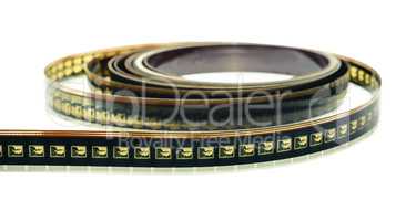 Roll of color film