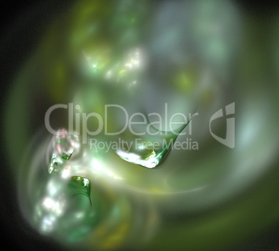 image of one Digital Fractal on Black Color image of one Digital Fractal on Black Color