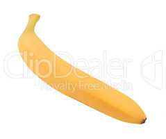 raw Yellow Banana Isolated