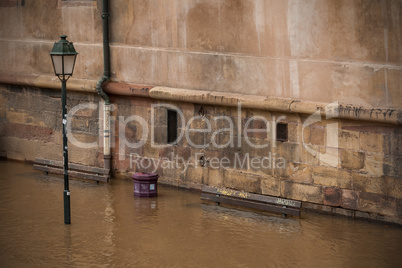 Hochwasser in der Stadt