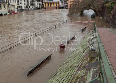 Überflutetes Straßburg