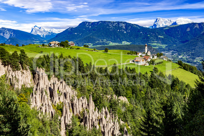 Earth pyramids of Ritten in South Tyrol