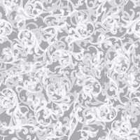 Floral seamless pattern. Swirl leaves ornamental texture