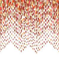 Abstract droplet tiled border pattern. Spot background