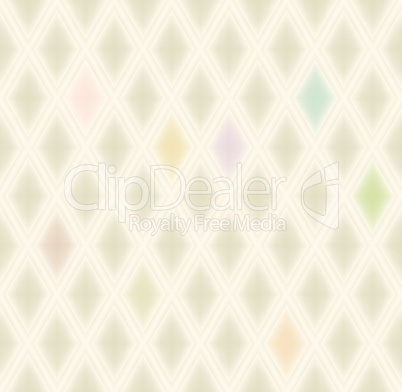 Abstract rhombus seamless pattern. Geometric texture